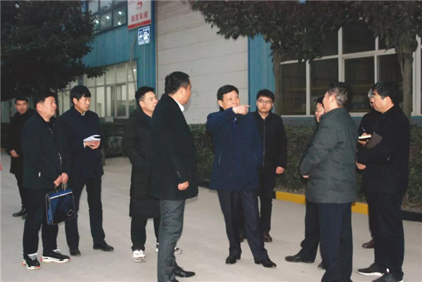 【要聞】許昌市委常委、市委秘書長王志宏來訪寶潤達參觀考察
