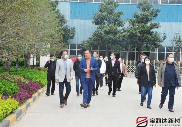 許昌市建筑業(yè)協(xié)會(huì)會(huì)長(zhǎng)來(lái)訪寶潤(rùn)達(dá)
